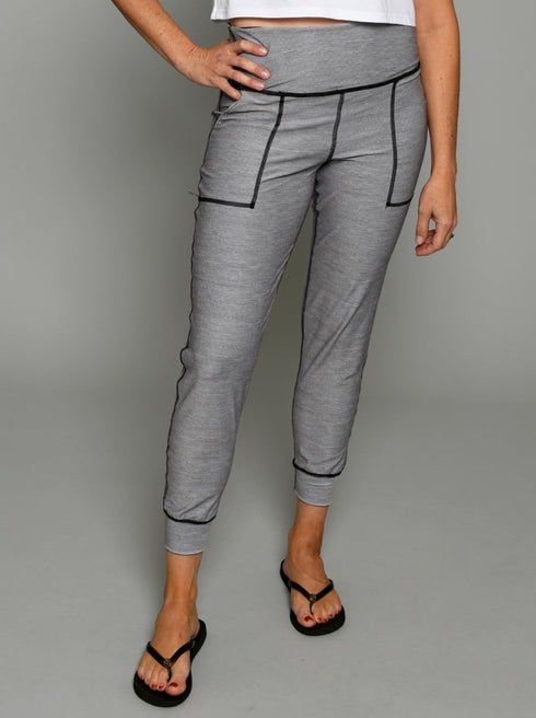 The Jogger - Black / Grey Texture